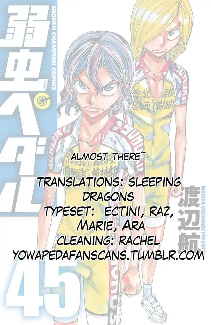 Yowamushi Pedal Chapter 382 21